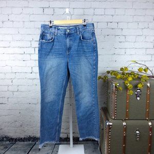 Pilcro and the Letterpress Tilde high rise jeans